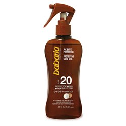 BABARIA SOLAR ACEITE COCO SPF20 200ML