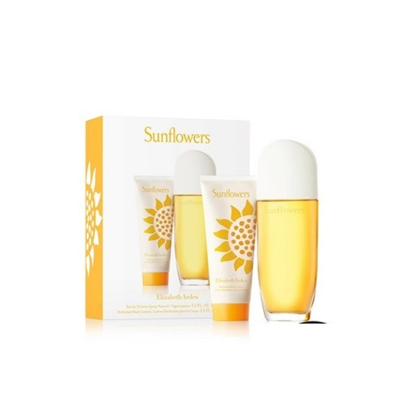 EA SUNFLOWERS SET 100VAPO+BODY 100ML.