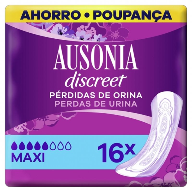 AUSONIA DISCREET MAXI 8+8 UND