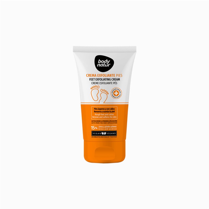 BODY NATUR PIES CREMA EXFOLIANTE 100ML