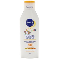 NIVEA SUN LECHE SENSITIVE NIÑOS FP50+ 200 ML