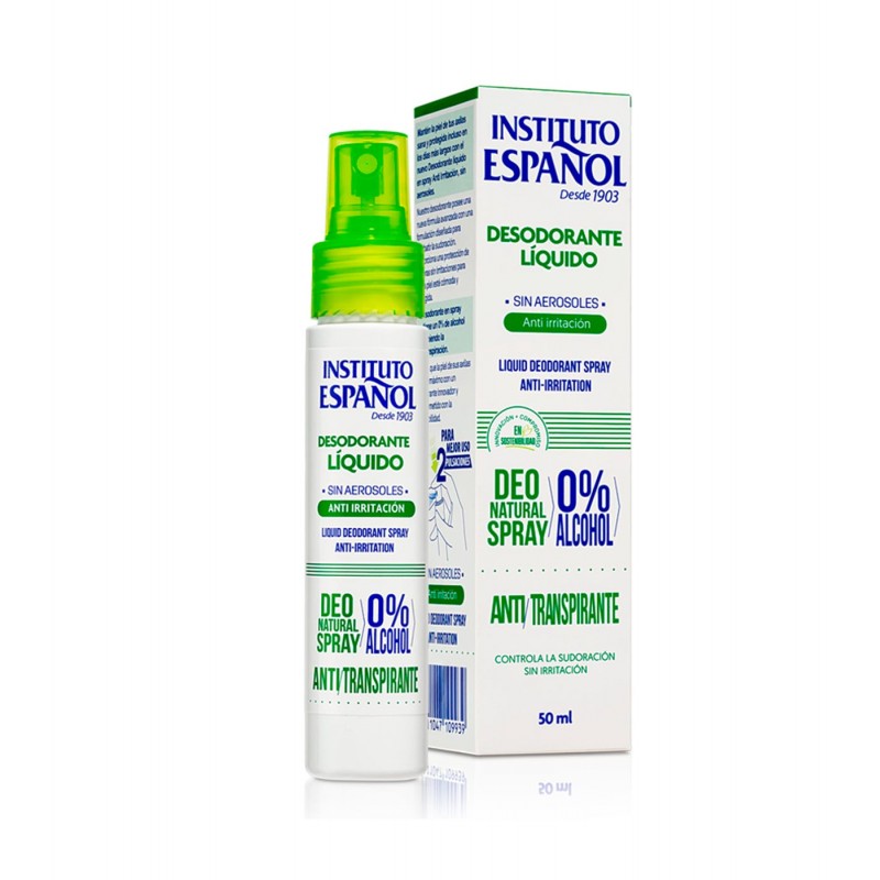 INSTITUTO ESPAÑOL DEO LIQUIDO SPRAY 50ML ANTI-IRRITACION