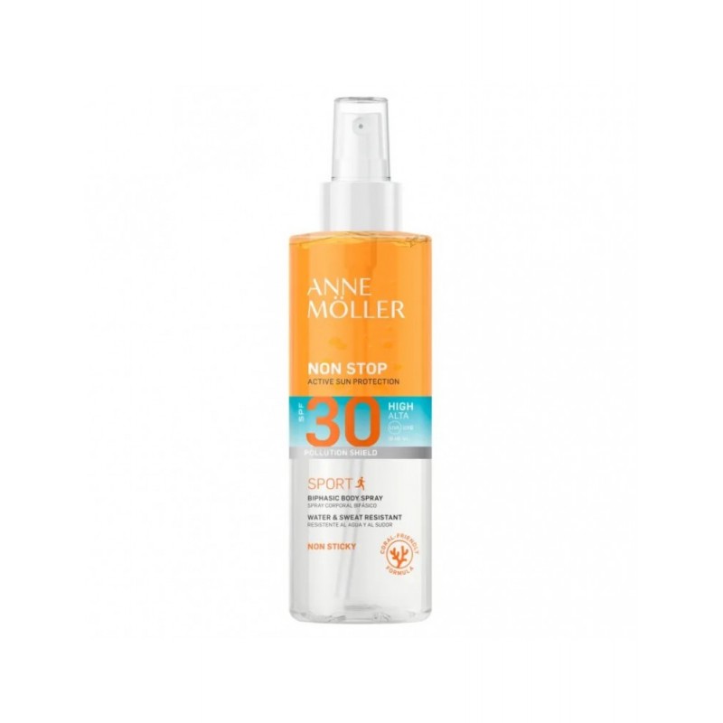 AM SOLAR NON STOP BIPHASE 150ML SPF30