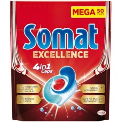 SOMAT CAPSULAS LAVAVAJILLAS 50 LAVADOS EXCELLENCE