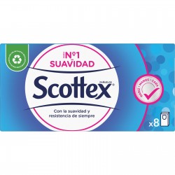 SCOTTEX PAÑUELOS 8UND