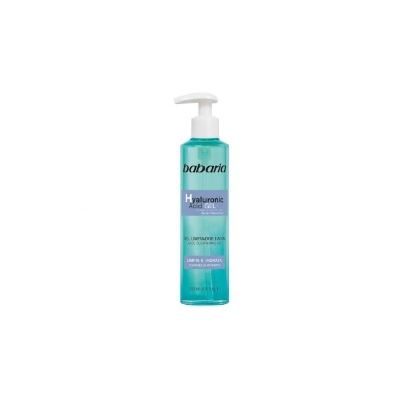 BABARIA GEL LIMPIADOR 200ML ACIDO HIALURONICO