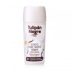 TULIPAN NEGRO DEO BARRA 75ML COCO PURE WHITE