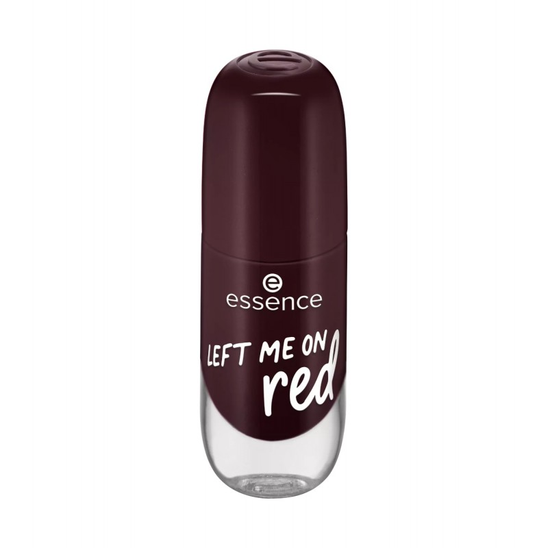 ESSENCE LACA UÑAS GEL NAIL COLOUR 72 LEFT ME ON RED