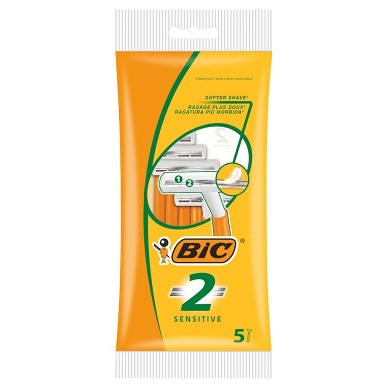 BIC MAQ DESECH SENSITIVE 2HOJAS 5UN