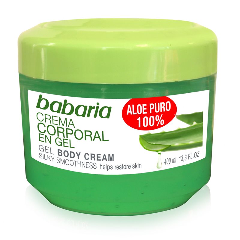 BABARIA BODY MILK ALOE GEL 400ML