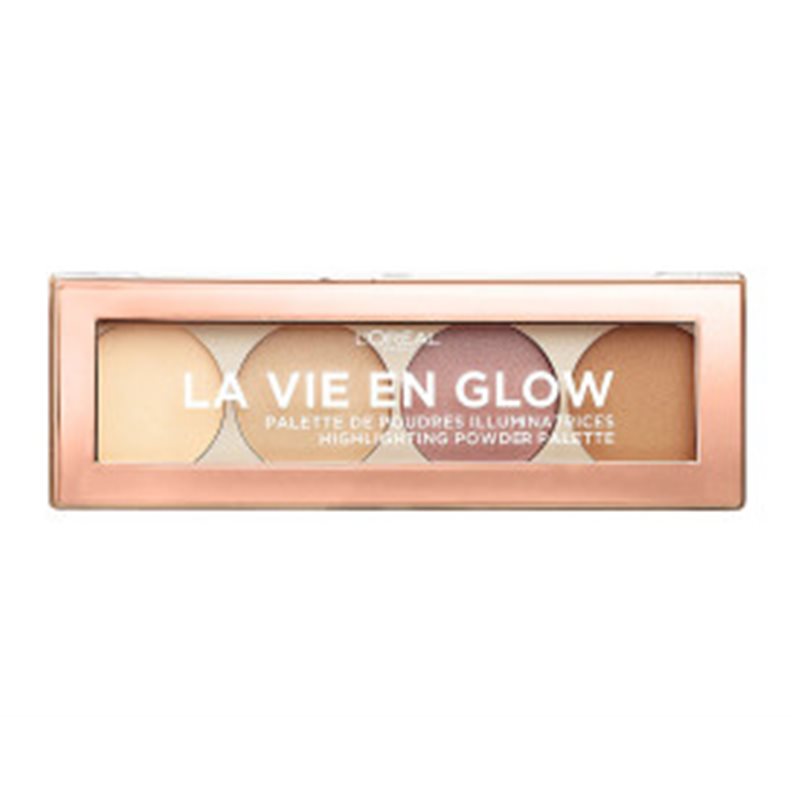 LOREAL LA VIE EN GLOW PALETTE POLVOS ILUM.01