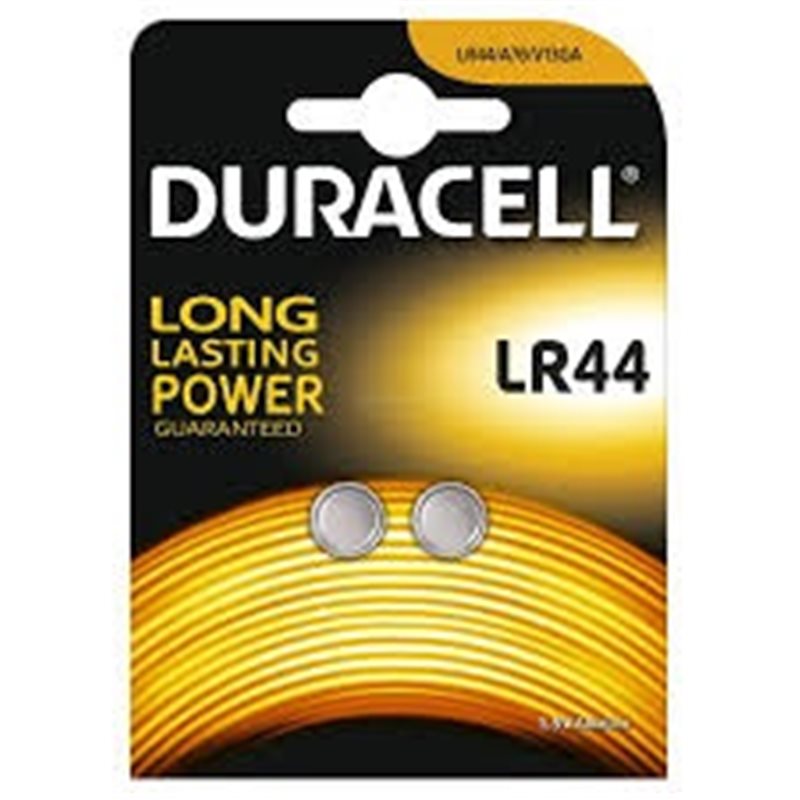 DURACELL PILA PLUS POWER BOTON LR44 2UND