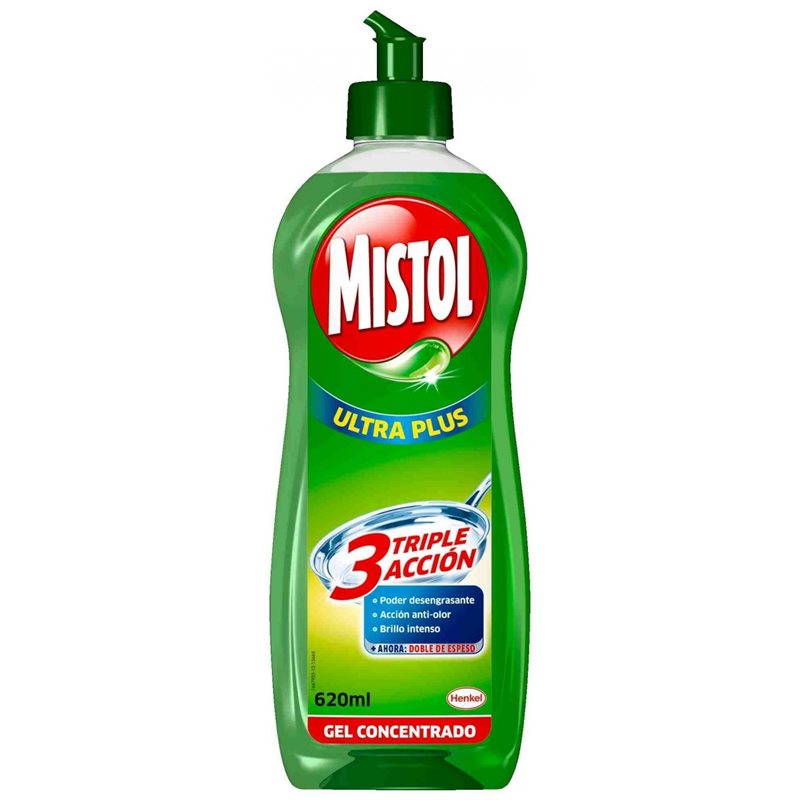 MISTOL L VAJ ULT 600ML EXC VERDE