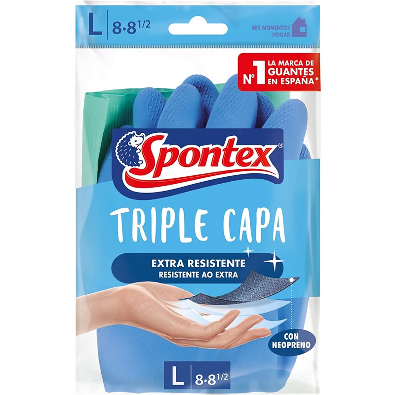 SPONTEX GUANTE T/CAPA T/PEQUEÑA