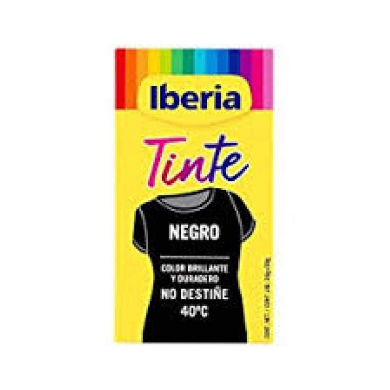 IBERIA TINTE ROPA NEGRO 40º CENT