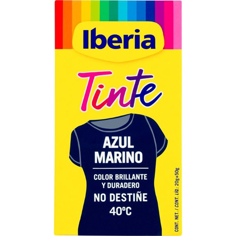 IBERIA TINTE ROPA AZUL MARINO 40º CENT