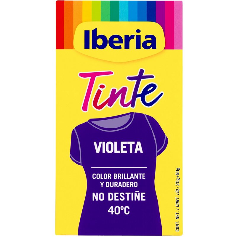 IBERIA TINTE ROPA VIOLETA 40º CENT