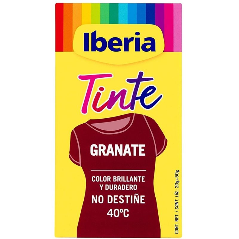 IBERIA TINTE ROPA GRANATE 40 º CENT