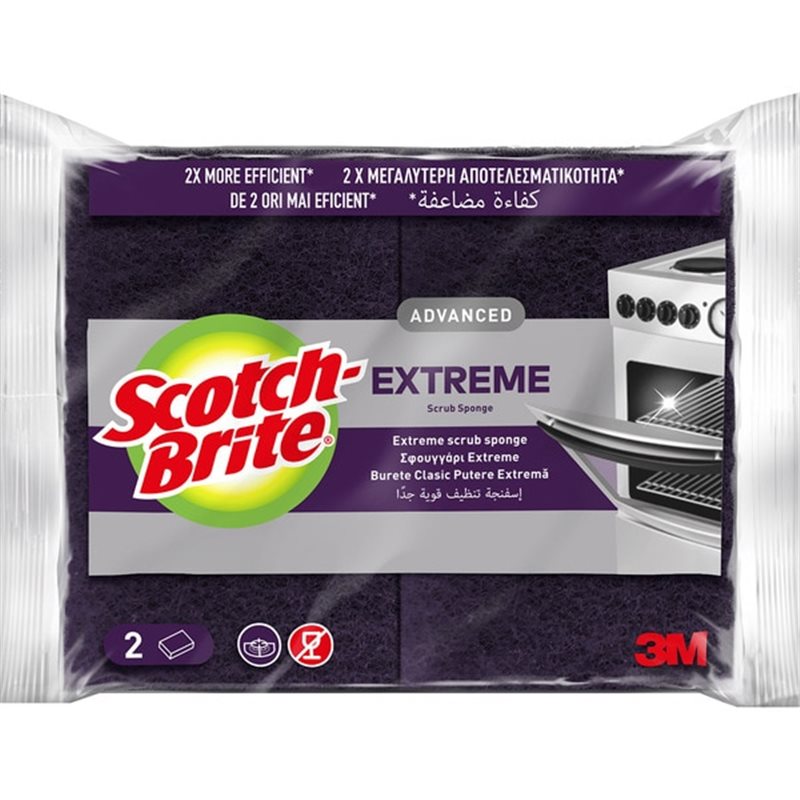 SCOTCH-BRITE ESTROP EXTREME C/ESPONJA 2UND