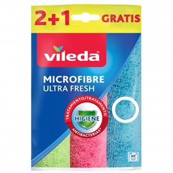 VILEDA BAYETA MOCROFIBRA ULTRA FRESH 2+1 GRATIS