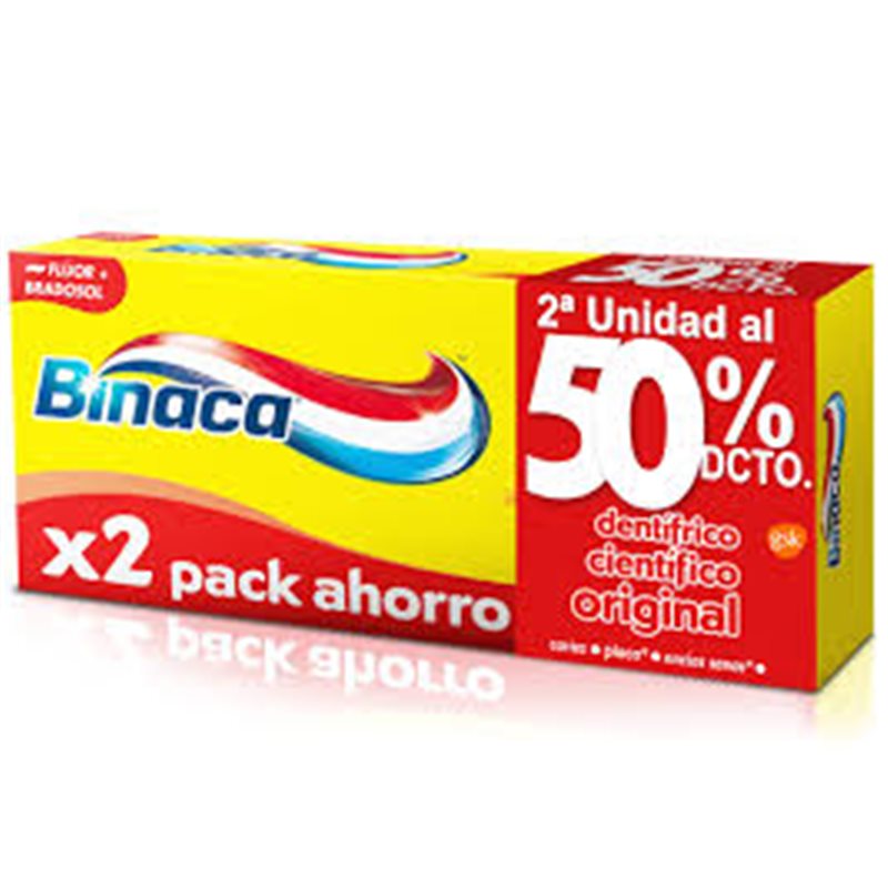 BINACA DENTIFRICO ORIGINAL DUPLO 75 ML