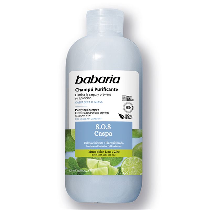 BABARIA CHP PURIFICANTE SOS CASPA 500ML