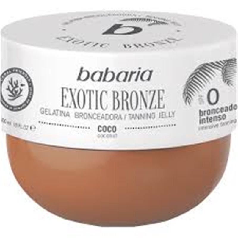 BABARIA SOLAR GELATINA 300ML. BRONCE INTENSO COCO SPF0