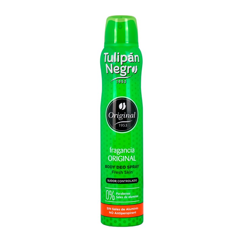 TULIPAN NEGRO DEO SPRAY CLASICO 200ML