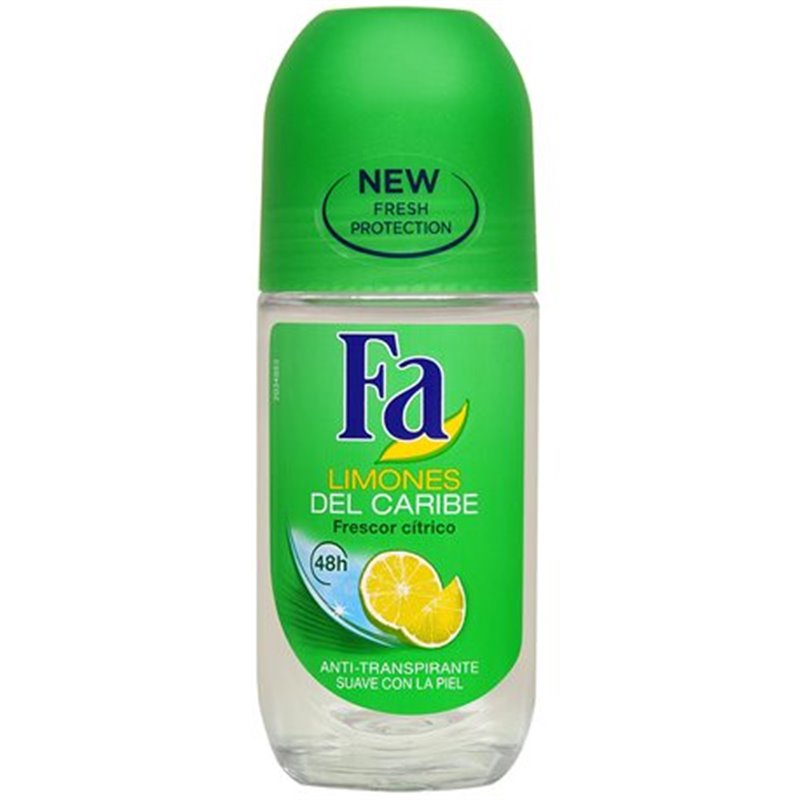 FA DEO ROLL-ON LIMONES CARIBE 50ML