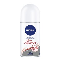 NIVEA DEO ROLL-ON DRY COMFORT(MUJER) 50ML SUAVE
