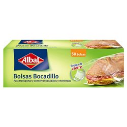 ALBAL BOLSA BOCADILLOS 50UN