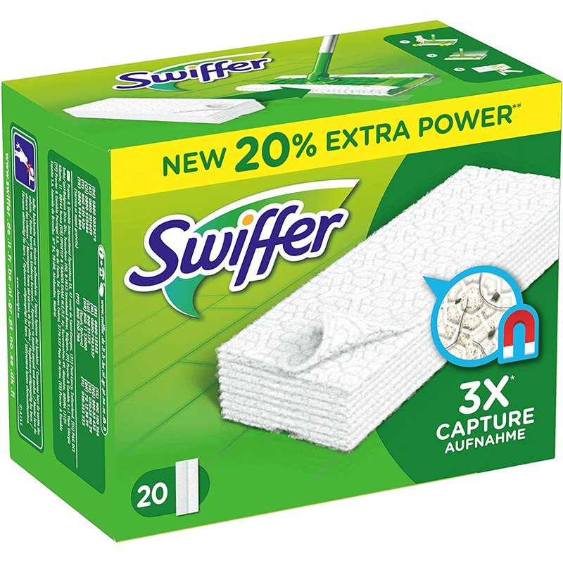 SWIFFER GAMUZAS MOPA REC 20UN