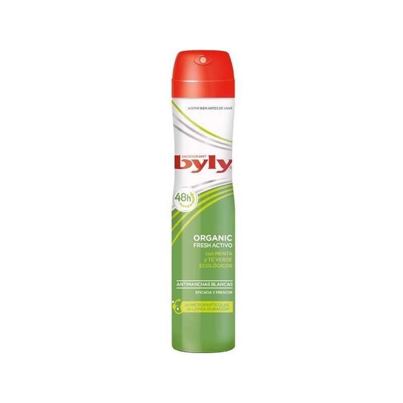 BYLY DEO SPRAY 200ML 48H ORGANIC EXTRA FRESH