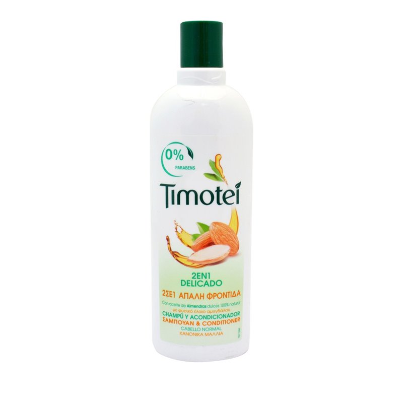 TIMOTEI CH 2-1 DELICADO ALMENDRAS 400ML.