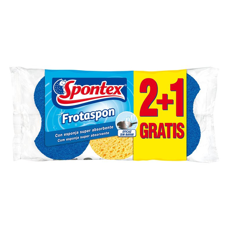 SPONTEX ESTR FROTASPON NO RAYA 3X2UN