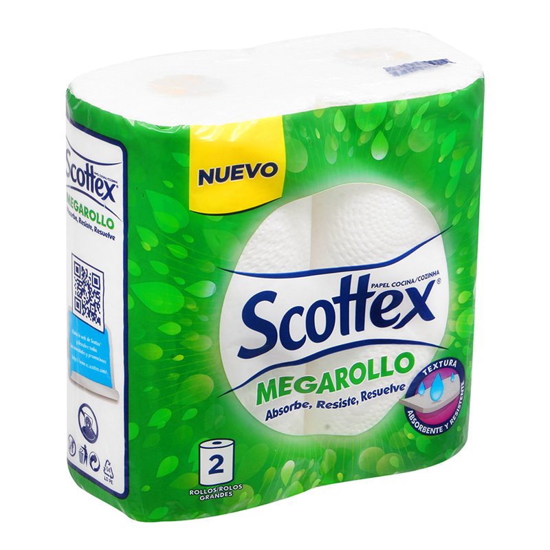 SCOTTEX COCINA MEGAROLLO 2UN