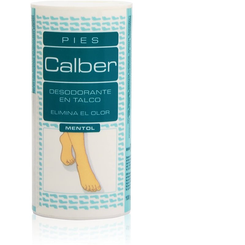 CALBER DEO POLVOS PIES 100GR