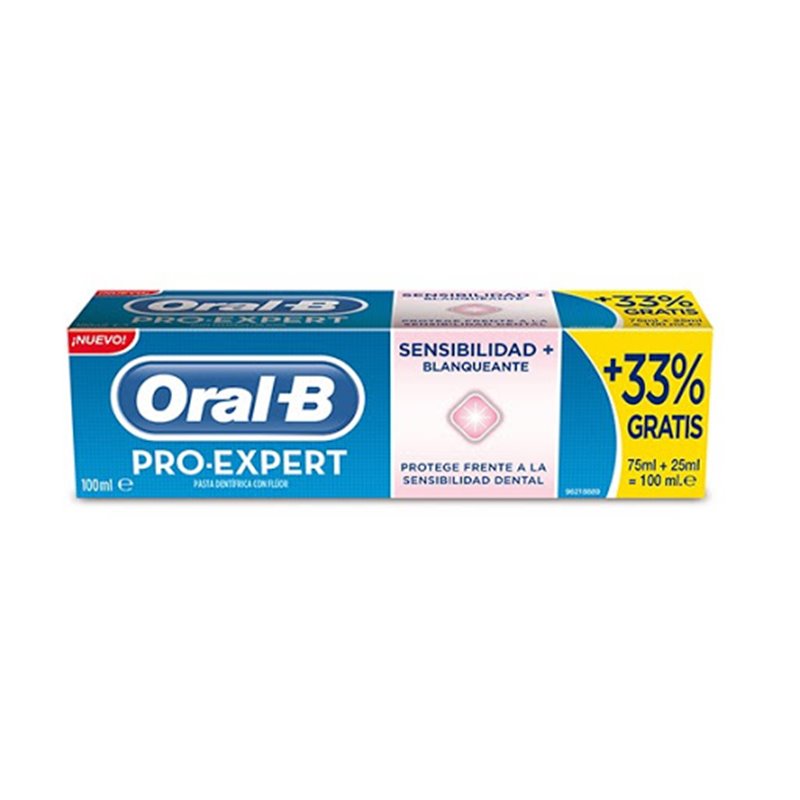 ORAL-B P DENT PRO-EXPERT SENSIB-BLANC 75+25ML