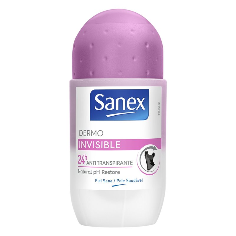 SANEX DEO ROLL-ON INVISIBLE 45ML+10%