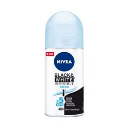 NIVEA DEO ROLL-ON INVISIBLE B&W FRESH
