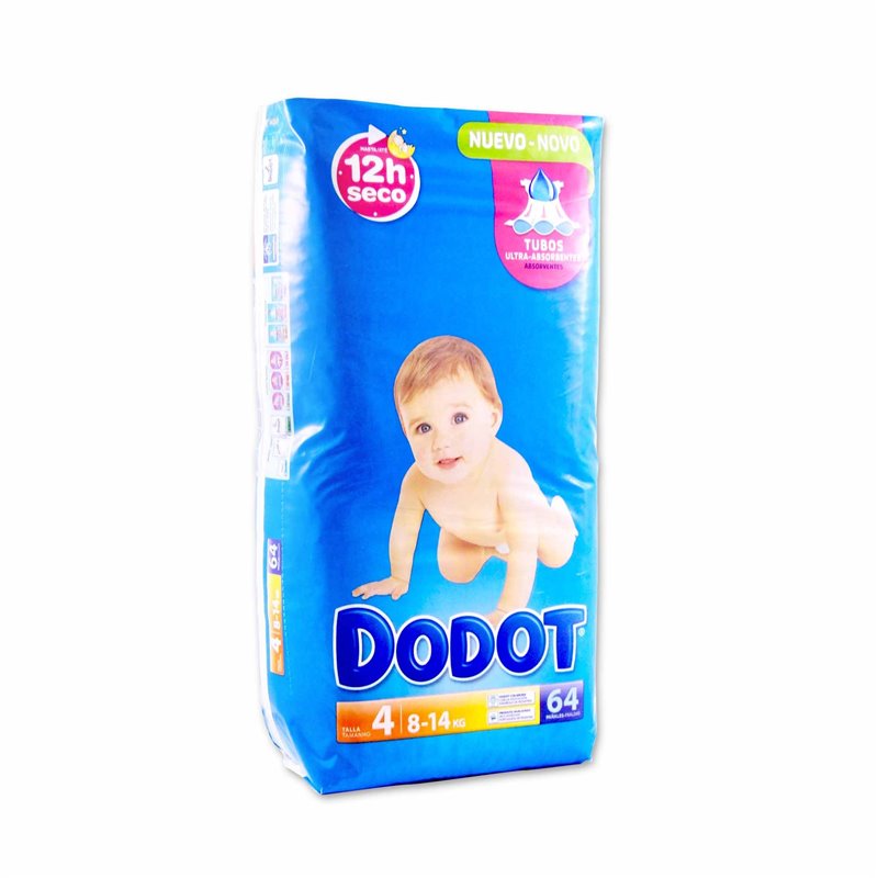 DODOT PAÑAL ETAPAS T-4  9-14KG 64UND