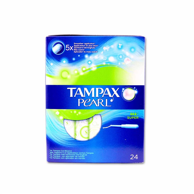 TAMPAX PEARL SUPER 24 UND