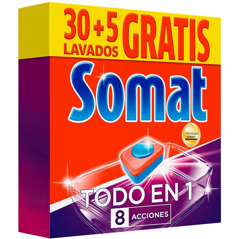SOMAT VAJILLAS TODO EN 1 8 ACCIONES 30+5UND