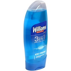 WILLIAMS GEL BAÑO EXPERT 3-1 ICE FRESH 250ML.