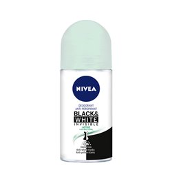 NIVEA DEO ROLL-ON INVISIBLE B&W ACTIVE