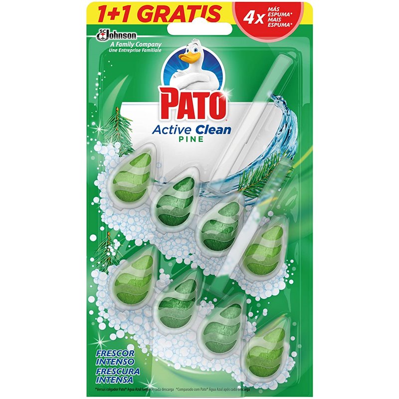 PATO ACTIVE CLEAN LIMP WC PINO 1+1 UNID