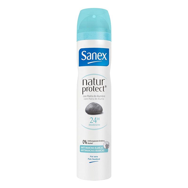 SANEX DEO SPRAY NATUR PROTECT ANTI-MANCHAS 200ML.